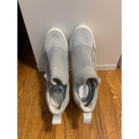 Michael Kors Womens Grey Slip-On Sneakers Size 11M - Picture 7 of 7